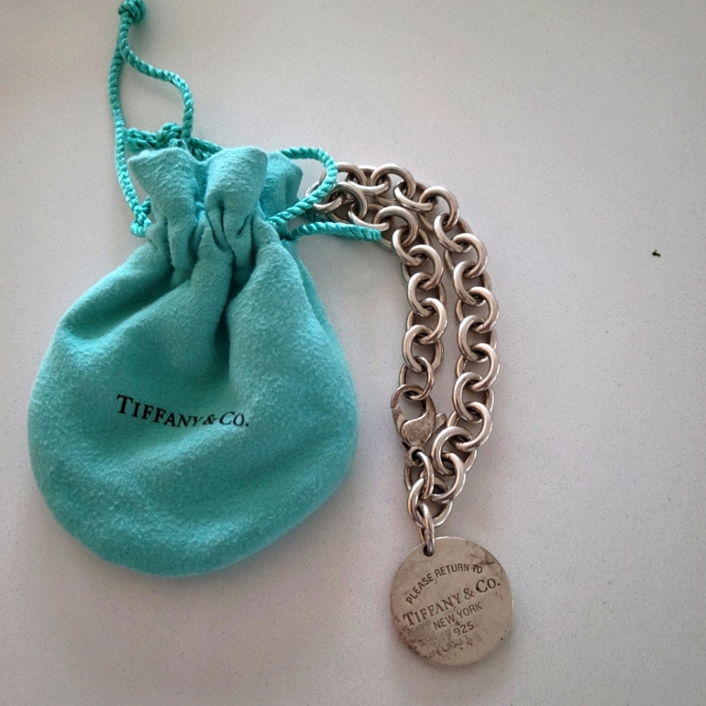 Tiffany & Co Tag Charm Bracelet